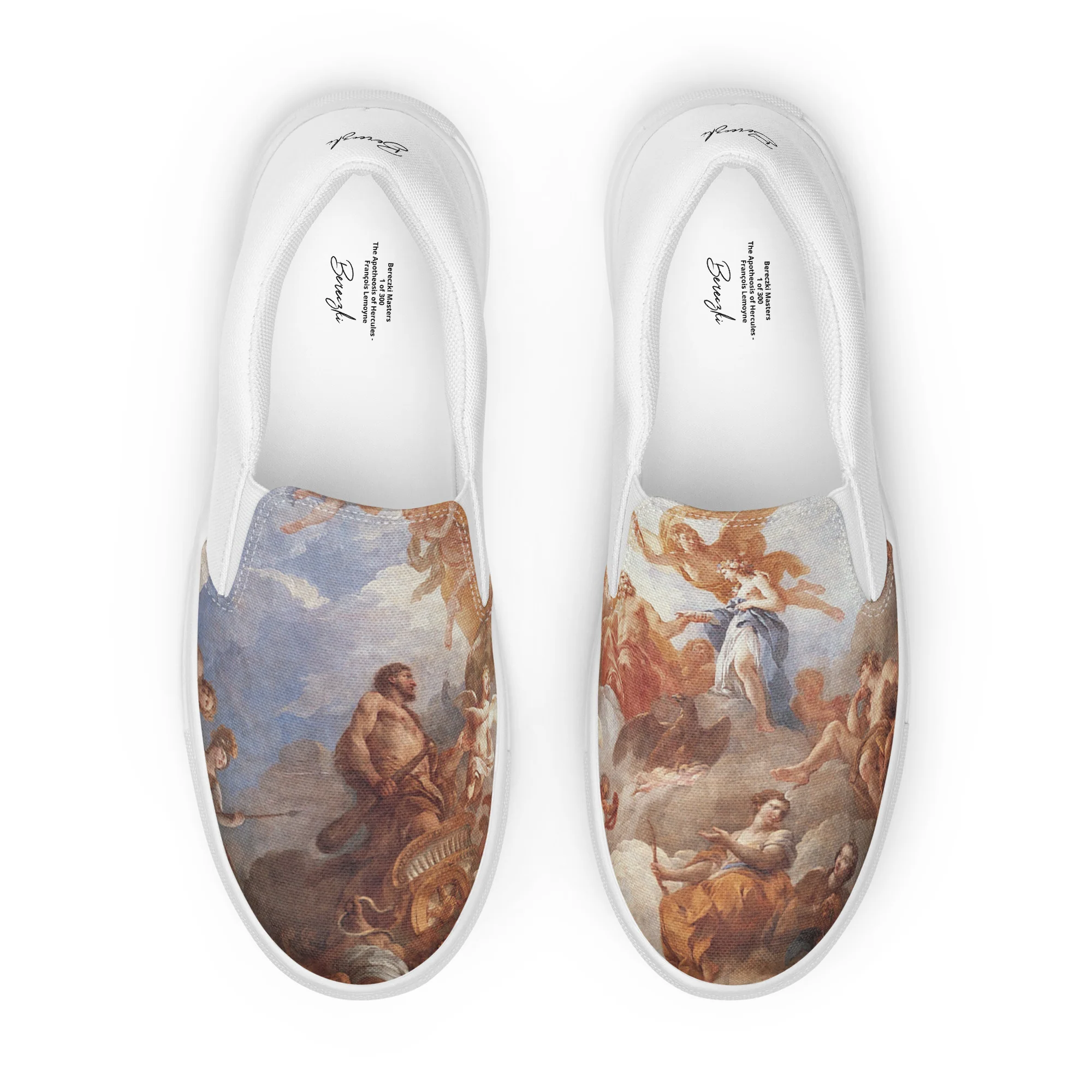 Bereczki Masters - Men’s slip-on canvas shoes